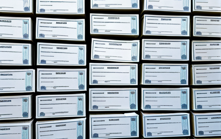거버넌스의 투명성  블록체인 기술의 활용 - **Immutable Public Records**: On one side, stacks of traditional, official-looking documents (like p...