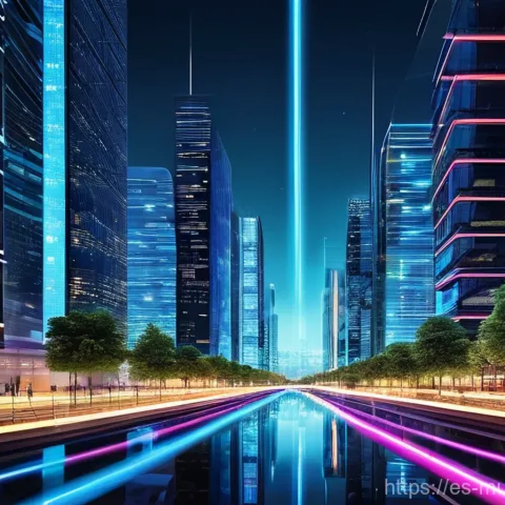 DAO 탈중앙화 자율 조직 의 역할 - **Prompt 1: The Decentralized Autonomous Organization (DAO)**
    "A vibrant, futuristic digital cit...