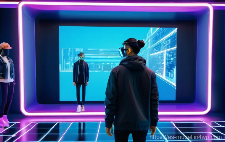 가상 세계에서의 거버넌스와 사회적 변화 - **Prompt:** A vibrant, futuristic virtual town hall in the metaverse where a diverse group of users,...